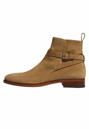 Bottines - beige suede