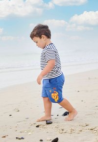 JoJo Maman Bébé Tričko s potlačou - ecru navy