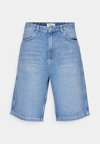 UNISEX - Denim shorts - blue denim