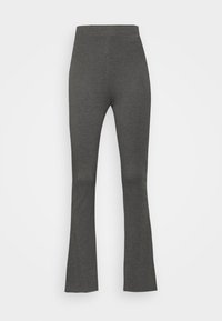 Even&Odd 2 PACK - Calças - black/mottled dark grey