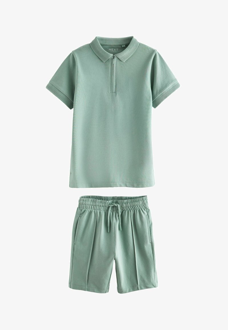 Next SET  - REGULAR FIT - Træningsbukser - mineral green