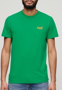 Superdry & Co VINTAGE LOGO  - T-shirt basic - drop kick green