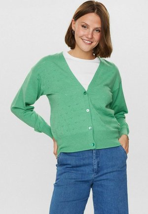 Nümph NUEDNA CARDIGAN - Cardigan - green spruce