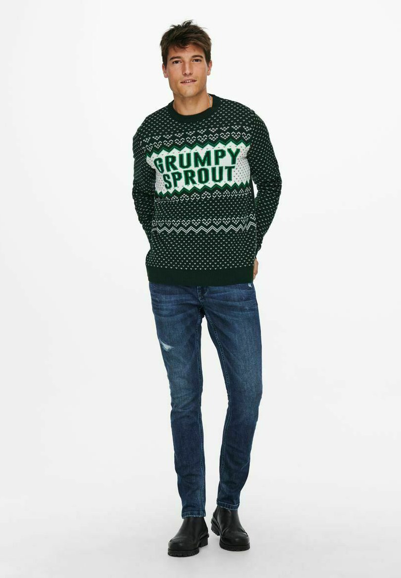 grumpy sprout jumper