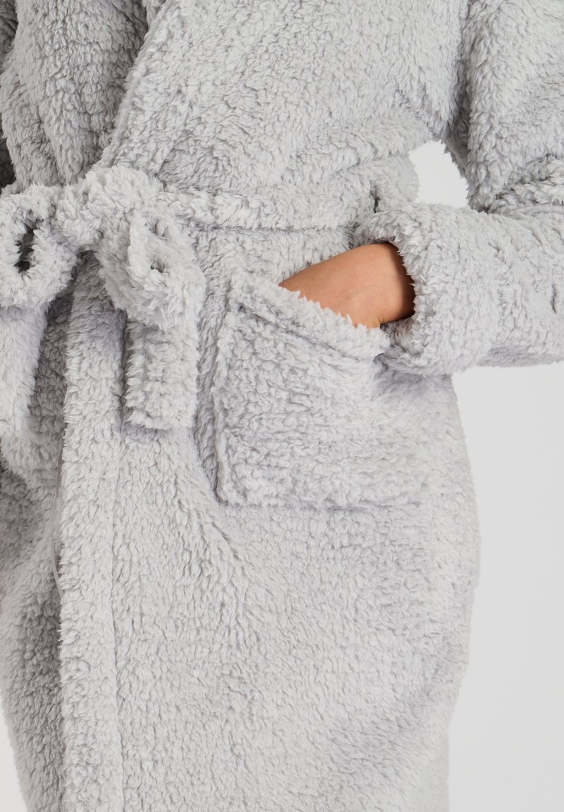 slim fit dress slacks Grey Baby Dressing Gown 'Cute Ears' - Personalised Baby Gifts main image 1