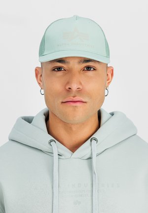 Alpha Industries, BASIC TRUCKER CAP UNISEX - Cap - frost green
