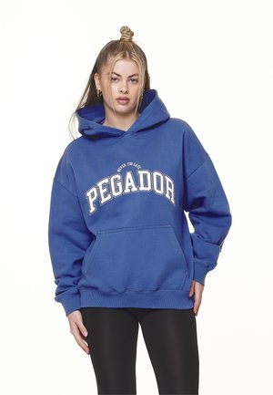 Pegador WAYRUNA OVERSIZED HOODIE - Sweatshirt - washed true blue