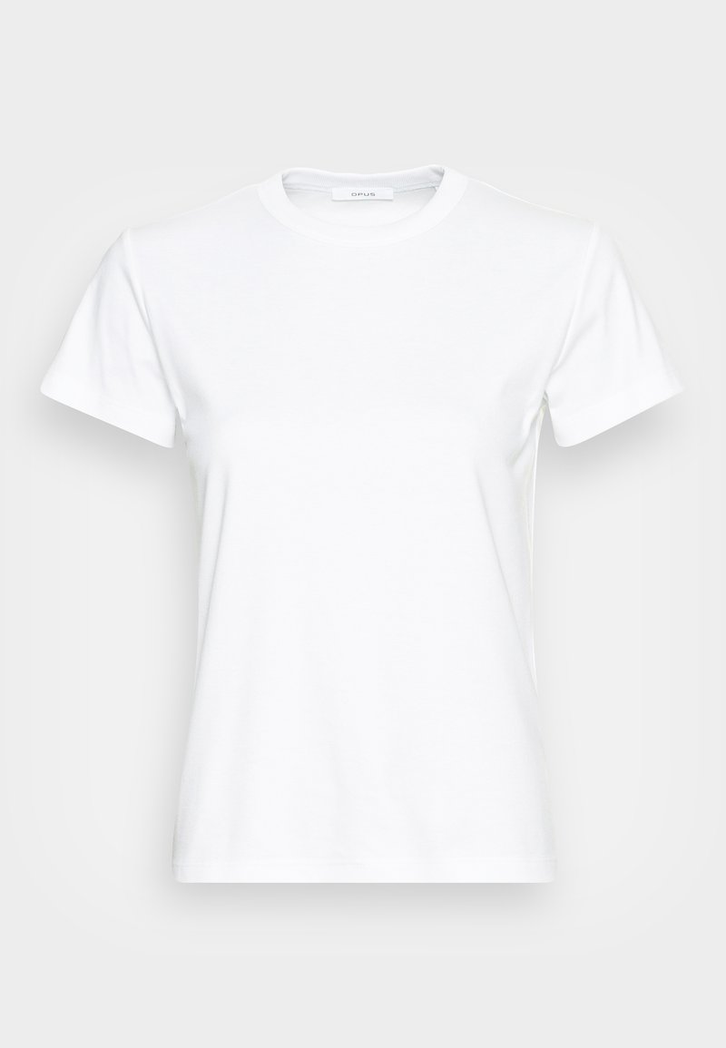 Damen T-Shirts | Opus SAMUN T-Shirt basic white/weiß - BF83754 Damen T-Shirts | Opus SAMUN T-Shirt basic white/weiß - BF83754