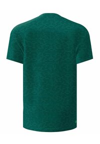 BIDI BADU SPIKE CREW TWO COLORED TEE - Camiseta estampada - dunkelgrün grün