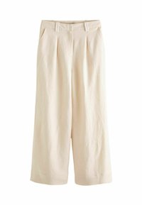 SMART WIDE  PETITE  - Housut - natural