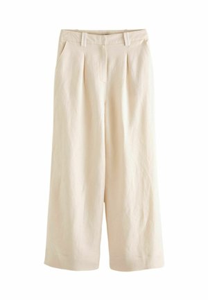 SMART WIDE  PETITE  - Stoffhose - natural