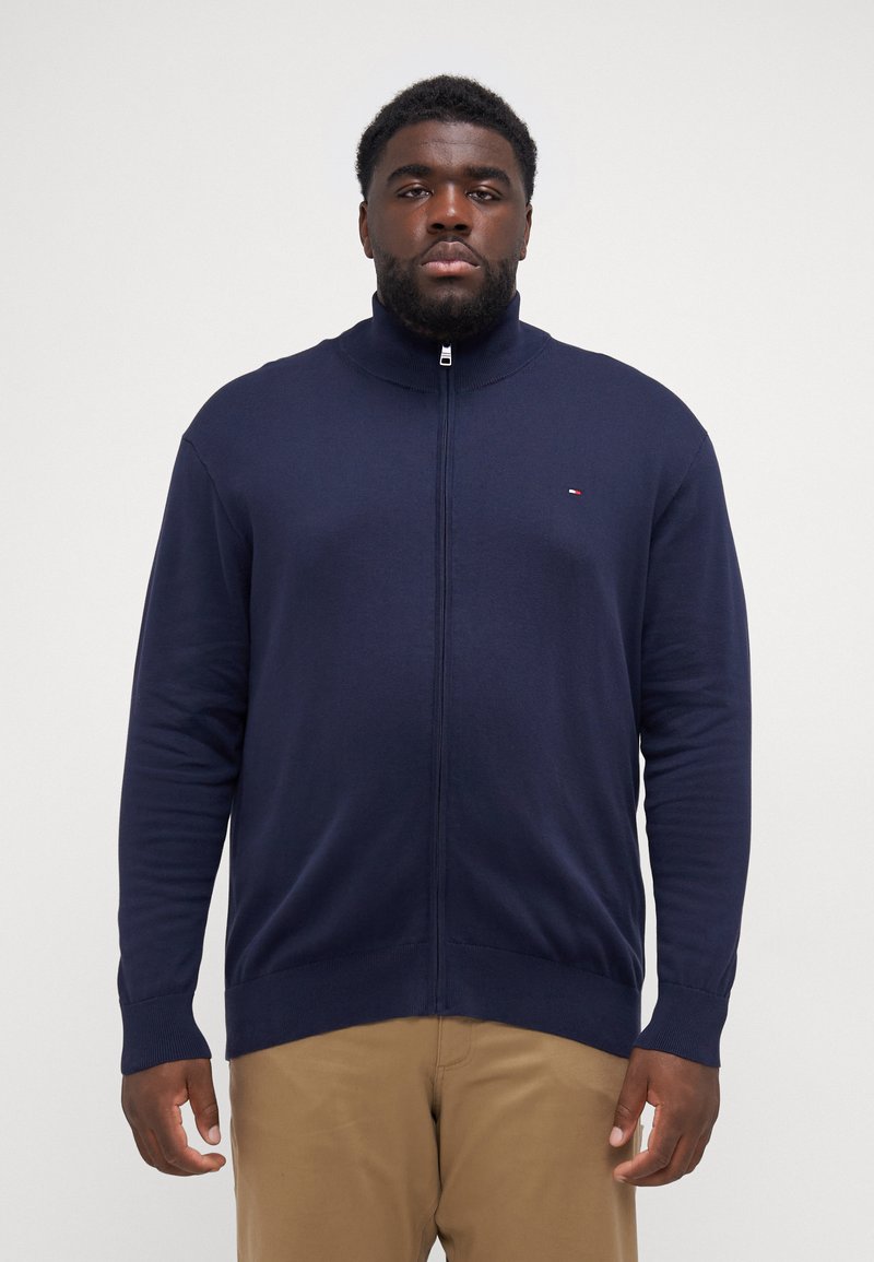 Tommy Hilfiger - ESSENTIAL ZIP  - Cardigan - desert sky, Forstør