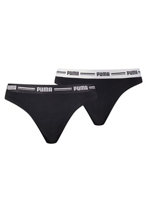 WOMEN 2 PACK - Tanga - black