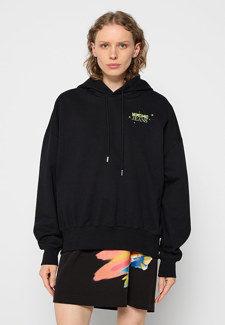 MOSCHINO JEANS Hoodie zwart MOSCHINO JEANS Hoodie zwart