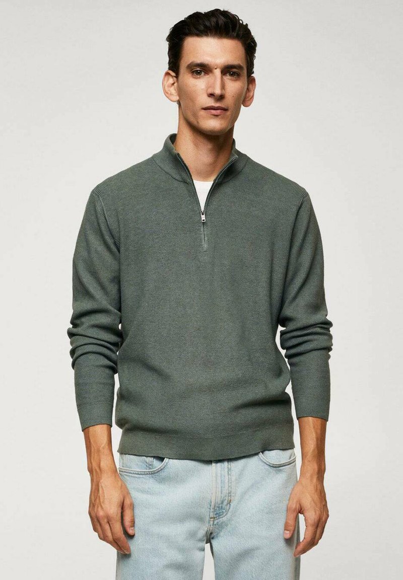 Mango ANTIGUAP - Trui - forest green/groen - Zalando.nl