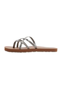 NEW SCHOOL - Sandales tongs - old gold