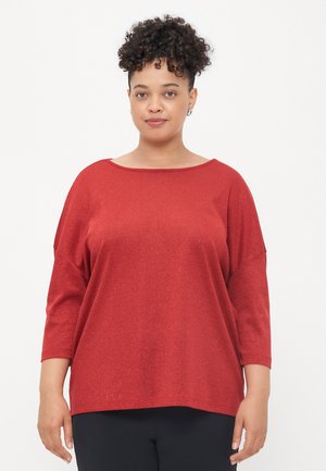 CARSILVERY GLAMOUR 3/4 - Pulover - salsa