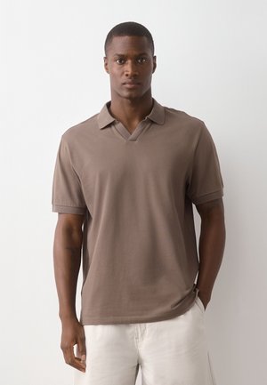Next, 3 PACK - Poloshirts - brown navy white