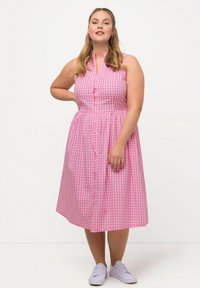 Ulla Popken Abito a camicia - pink