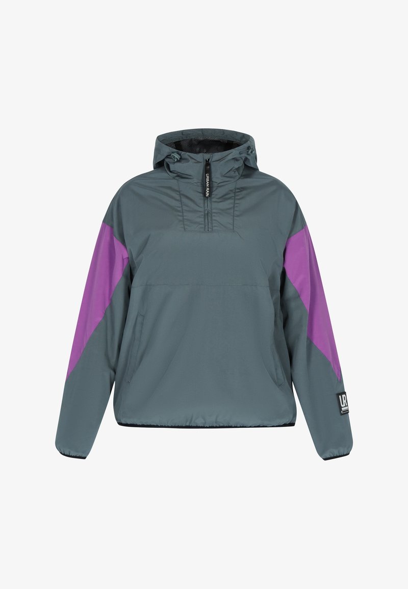 Schmuddelwedda urban rain - Let jakke / Sommerjakker - graublau colorblock