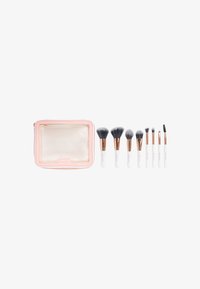 Brushworks BRUSHWORKS EXCLUSIVE MAKEUP BRUSH AND BAG SET - Makeup pensel - pink, white & gold