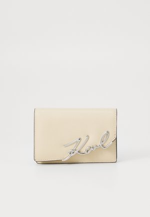 K/SIGNATURE WALLET - Piniginė - beige