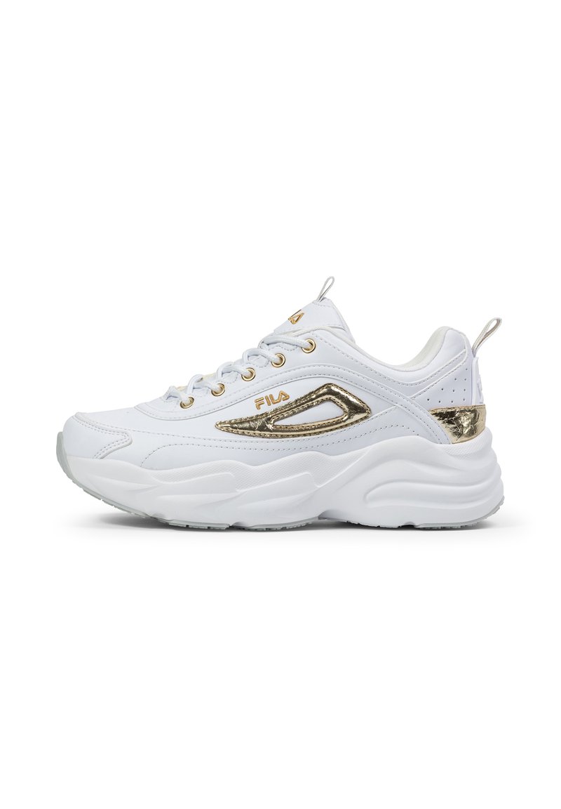 Fila SKYE ZP - Sneaker low - white/gold
