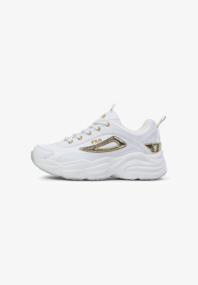 Fila SKYE ZP - Sneaker low - white/gold