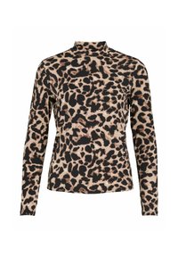 VILEOA - T-shirt à manches longues - black