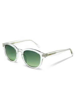 Messy Weekend BILLE DESIGN VINTAGE  - Lunettes de soleil - crystal/green