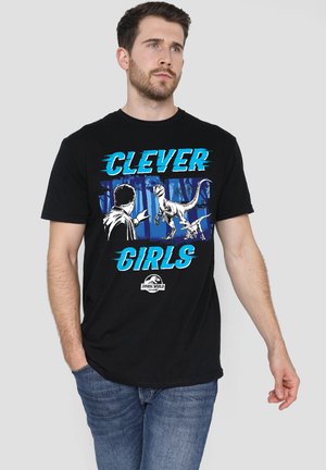 Jurassic World, JURASSIC WORLD DOMINIONS CLEVER GIRL - Print T-shirt - black