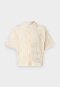 SPONGE SHIRT OVERSIZE FIT UNISEX - Pogājama blūze - white