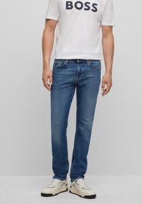 BOSS - DELAWARE - Slim fit jeans - blue Thumbnail Image 1