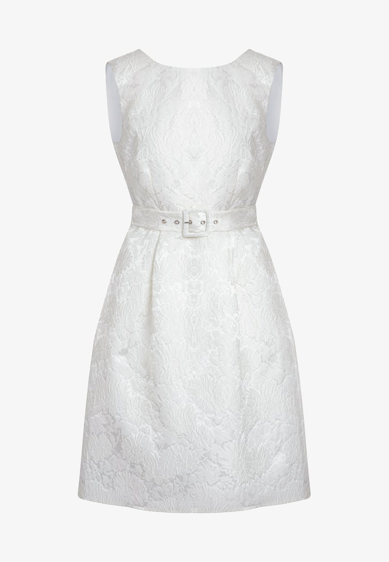 Apart Cocktailkleid Festliches Kleid Creme Weiss Zalando De