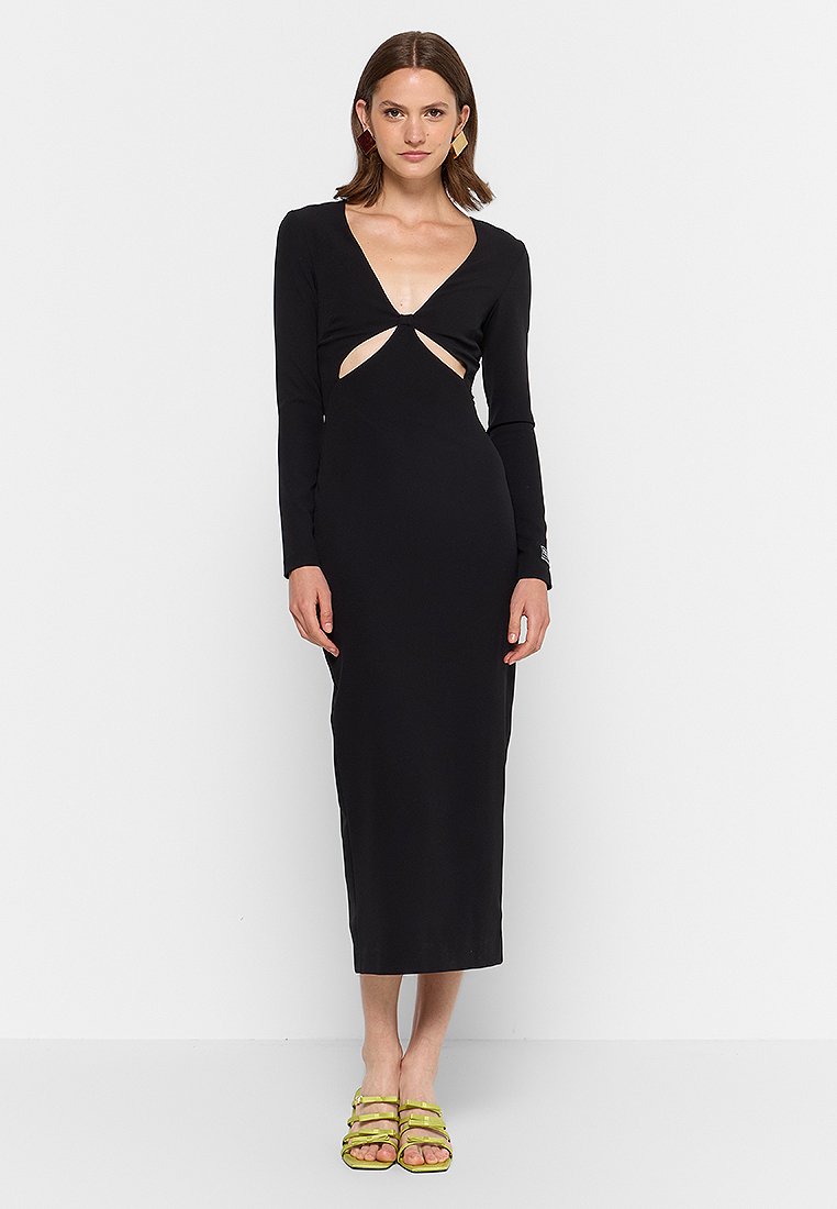 Versace Jeans Couture Jerseyjurk zwart