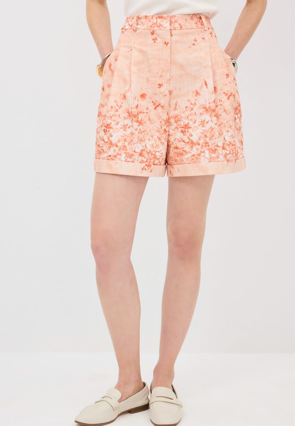 PLEATED - Shorts - orange