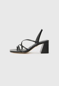 ATLANTICUS - Kontsaga tagant lahtised kingad - black