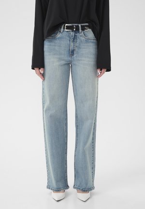 ZOLANI NOOS - Široke kavbojke - washed blue