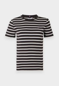 SLIM CODY - Trükipildiga T-särk - black/ecru