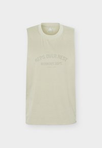 Non sélectionné, stonewashed light khaki green