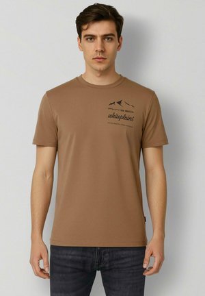 T-Shirt print - braun
