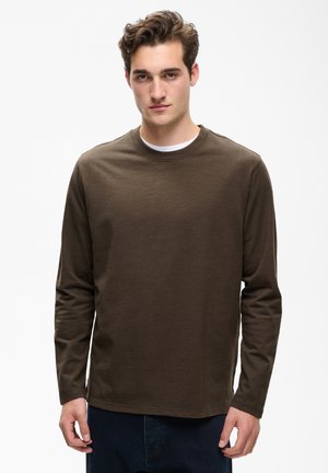 Matinique, MAKAI LONG SLEEVE HERITAGE - Longsleeve - turkish coffee