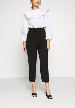 ONLSURI AINA PANTS - Trousers - black