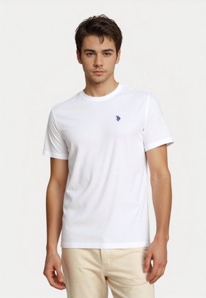 U.S. Polo Assn. SHORTSLEEVE - Basic póló - weiss