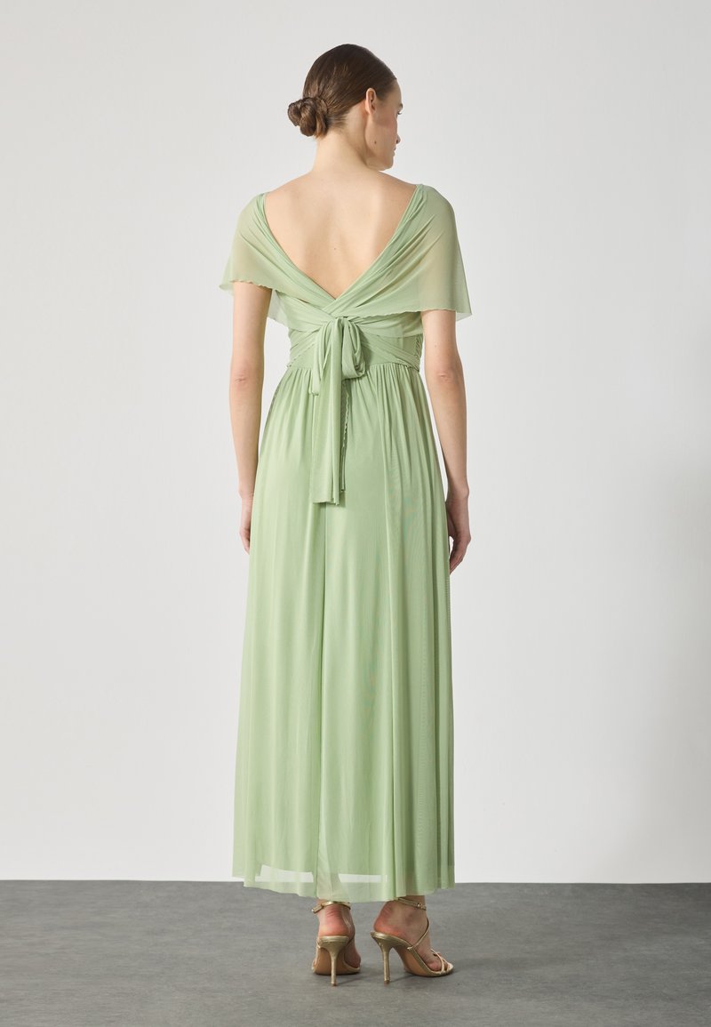 green emerald velvet dress Long Ruched Prom Dress with Beaded Bust