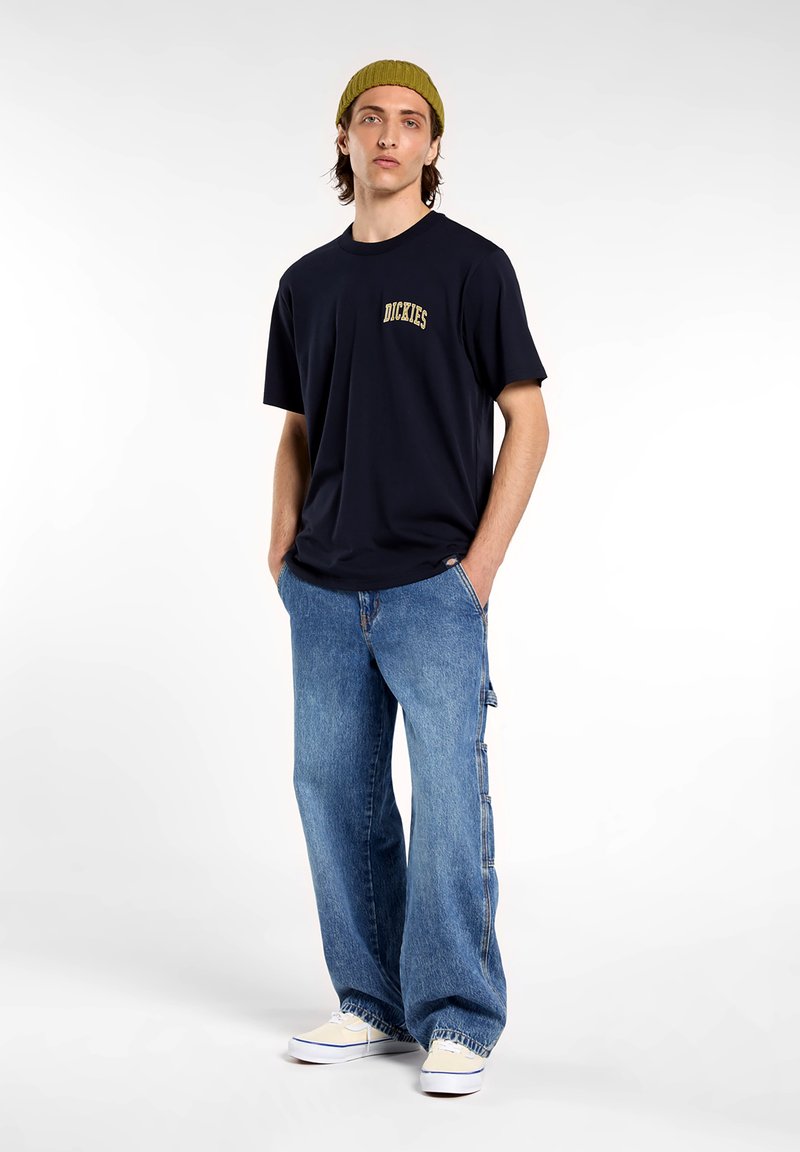 Dickies T-shirt print donkerblauw Dickies T-shirt print donkerblauw