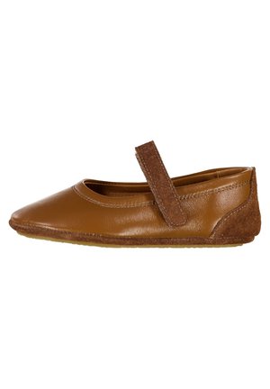 NEREA - Ballerine con cinturino - cognac
