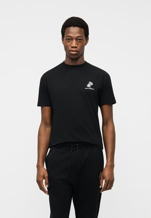 CREW NECK - Μπλουζάκι με στάμπα - black