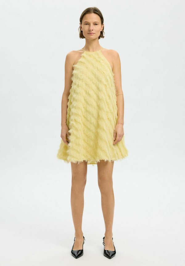 NECKHOLDERKLEID FRANSEN-DETAIL - Cocktailkleid/festliches Kleid - anise flower