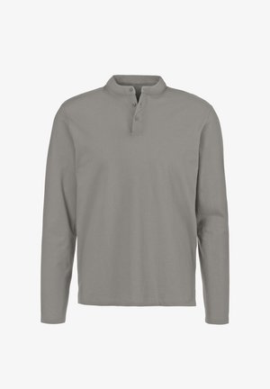 john devin, JOHN DEVIN POLOSHIRT - Langarmshirt - grau